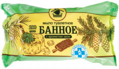 Мыло туалетное с ароматом хвои «Банное»