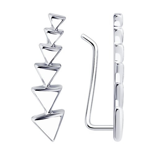 Серьги из серебра