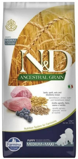 Корм для щенков всех пород низкозерновой