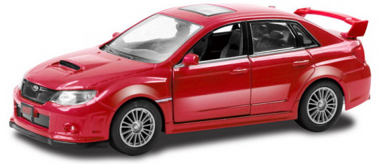 Машина металлическая «Subaru WRX STI»
