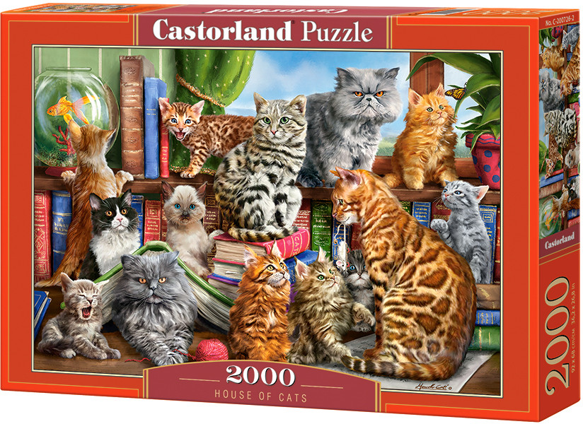 Пазл для детей «Кошки» | Castorland Puzzle