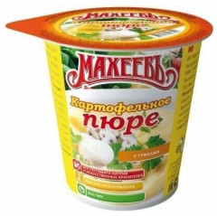 Пюре картофельное с грибами