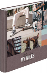 Тетрадь на кольцах «My rules»