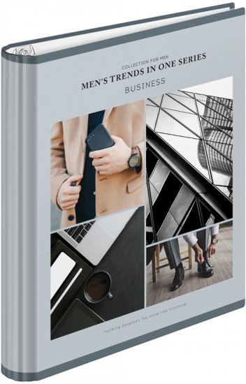 Тетрадь на кольцах «For men»