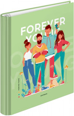 Тетрадь на кольцах «Forever young»