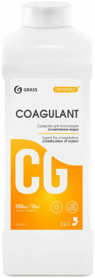 Средство для осветления воды «Cryspool Coagulant»