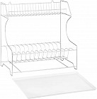 серебристый