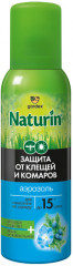 Аэрозоль от комаров и клещей «Naturin»