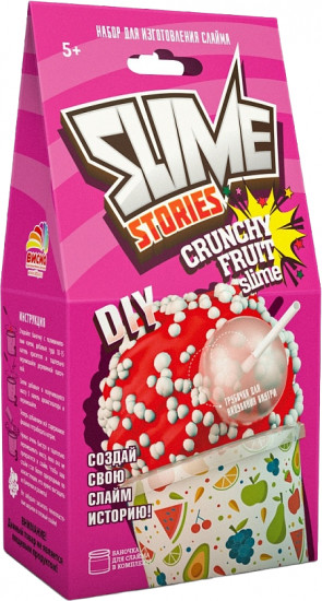 Набор для создания слайма «Crunchy fruit»
