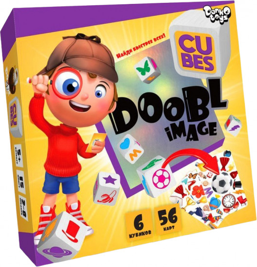 Игра настольная «Doobl Image Cubes»