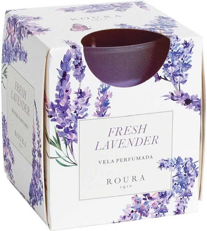 Свеча в матовом стакане «Fresh lavander» | Roura