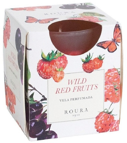 Свеча в матовом стакане «Wild red fruits» | Roura