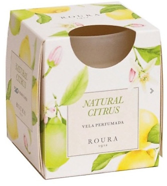 Свеча в матовом стакане «Natural citrus» | Roura