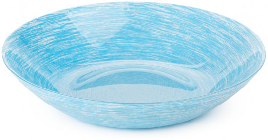 Тарелка суповая «Brush Mania Light Blue»