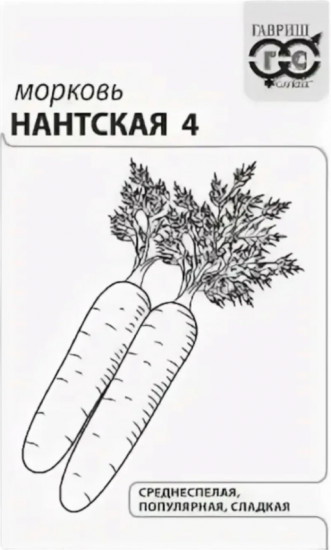 Морковь «Нантская 4»