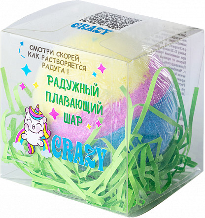 Шипучая соль для ванн «Crazy»