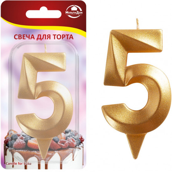 Свеча для торта  «Грань»