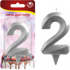 Свеча для торта «Цифра 2»