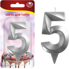 Свеча для торта «Цифра 5»