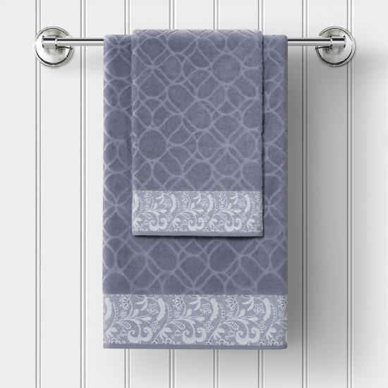 Полотенце махровое «Guipure ocean»