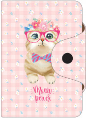Визитница «Meow power»