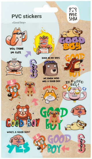 Наклейки «Good boy»