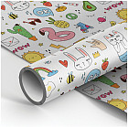 Бумага упаковочная «WOW»