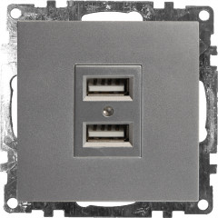Розетка USB двухместная