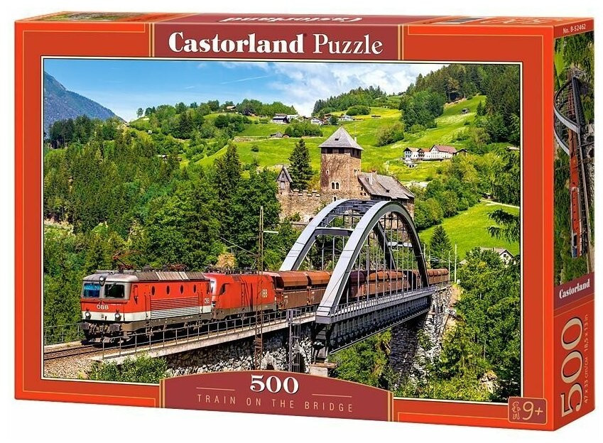 Пазл «Поезд на мосту» | Castorland Puzzle