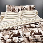 Комплект постельного белья «Голливуд» (2-спальный, ранфорс, 2 наволочки 70х70)