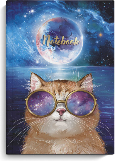 Записная книжка «Космический кот»