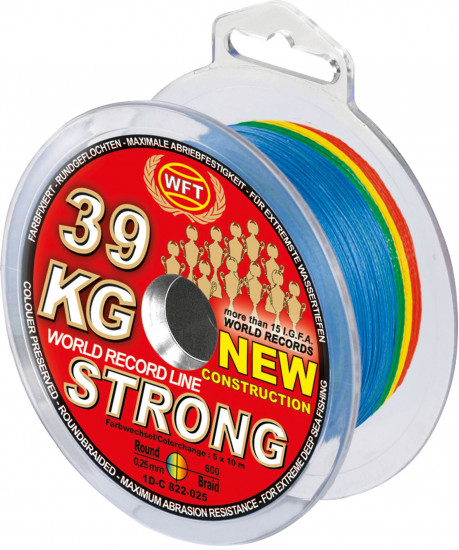 Леска плетёная «Strong Multicolor»