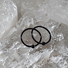 Пирсинг для носа «Кольцо и бусина»