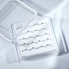 Набор сережек для пирсинга носа «Кольцо и шарик»