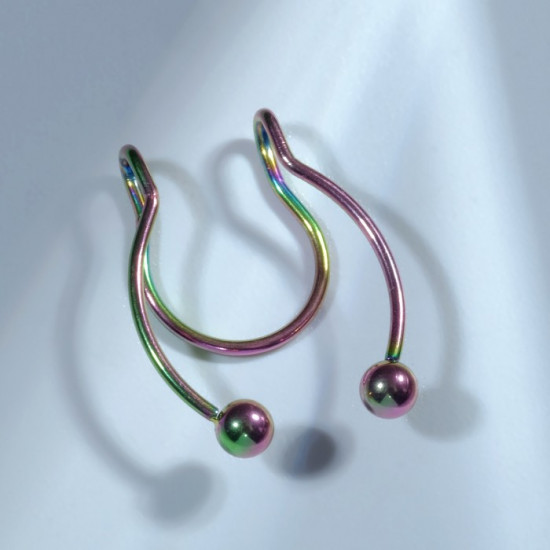 Набор сережек для пирсинга носа