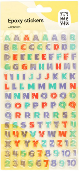 Наклейки «Alphabet»