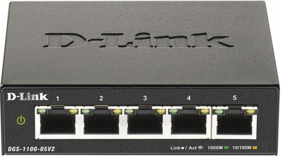 Коммутатор D-Link DGS-1100-05V2/A1A