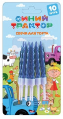 Набор свечей для торта «Синий трактор»