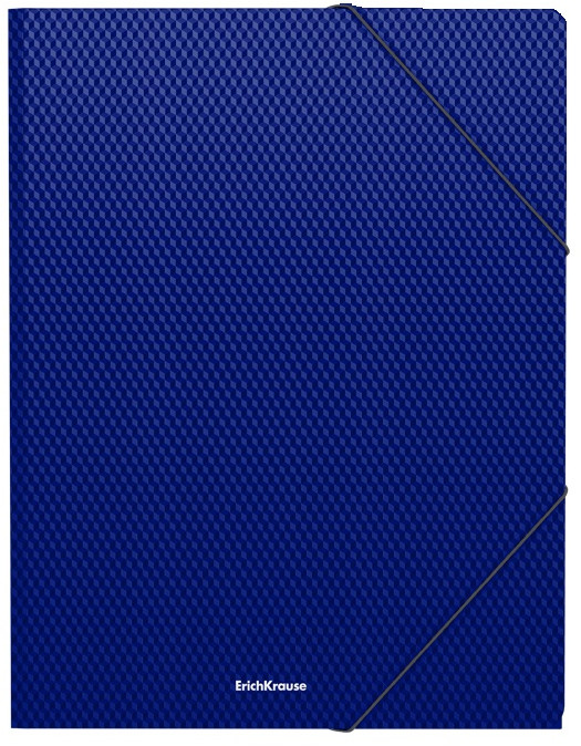 Папка на резинках пластиковая «Diamond Total Blue» | Erich Krause