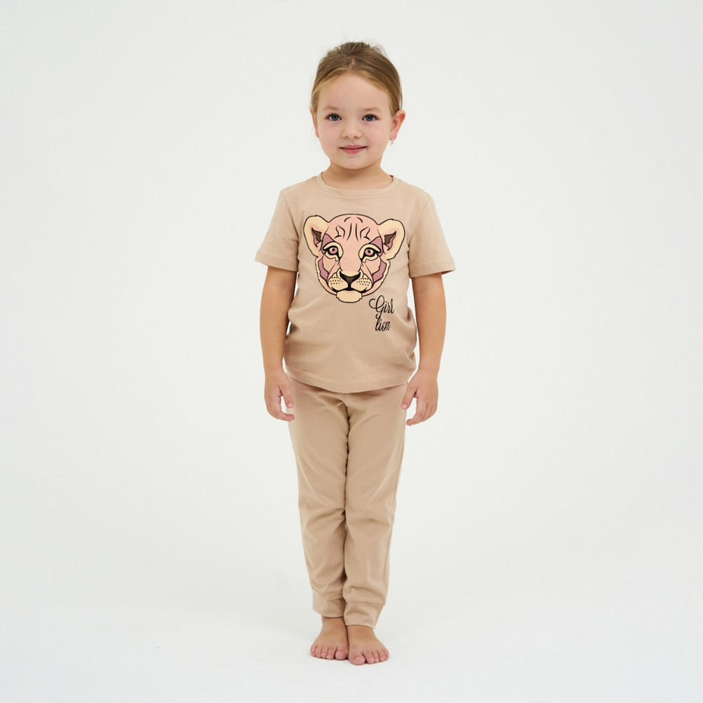 Пижама для девочек «Girl lion» | Lion | KAFTAN