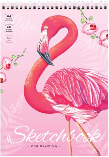 Скетчбук «Flamingos»