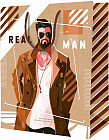 Пакет подарочный «Real man»