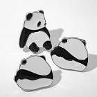 Набор значков «Панды»