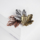 Брошь «Листья»