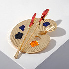 Брошь «Палитра»