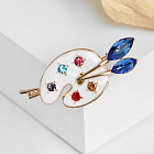 Брошь «Палитра»