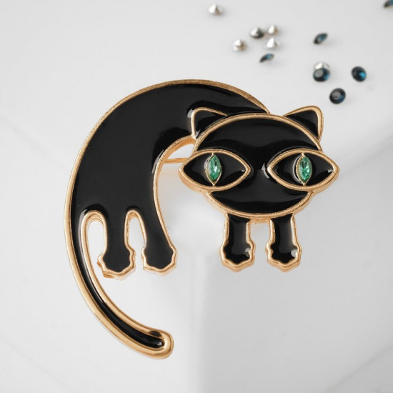 Брошь «Кошка»