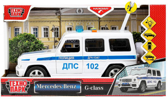 Машина инерционная «Mercedes Benz G Class. Полиция»