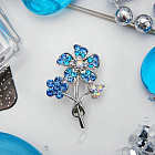 Брошь «Цветы»