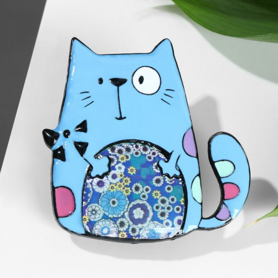 Брошь «Кот»